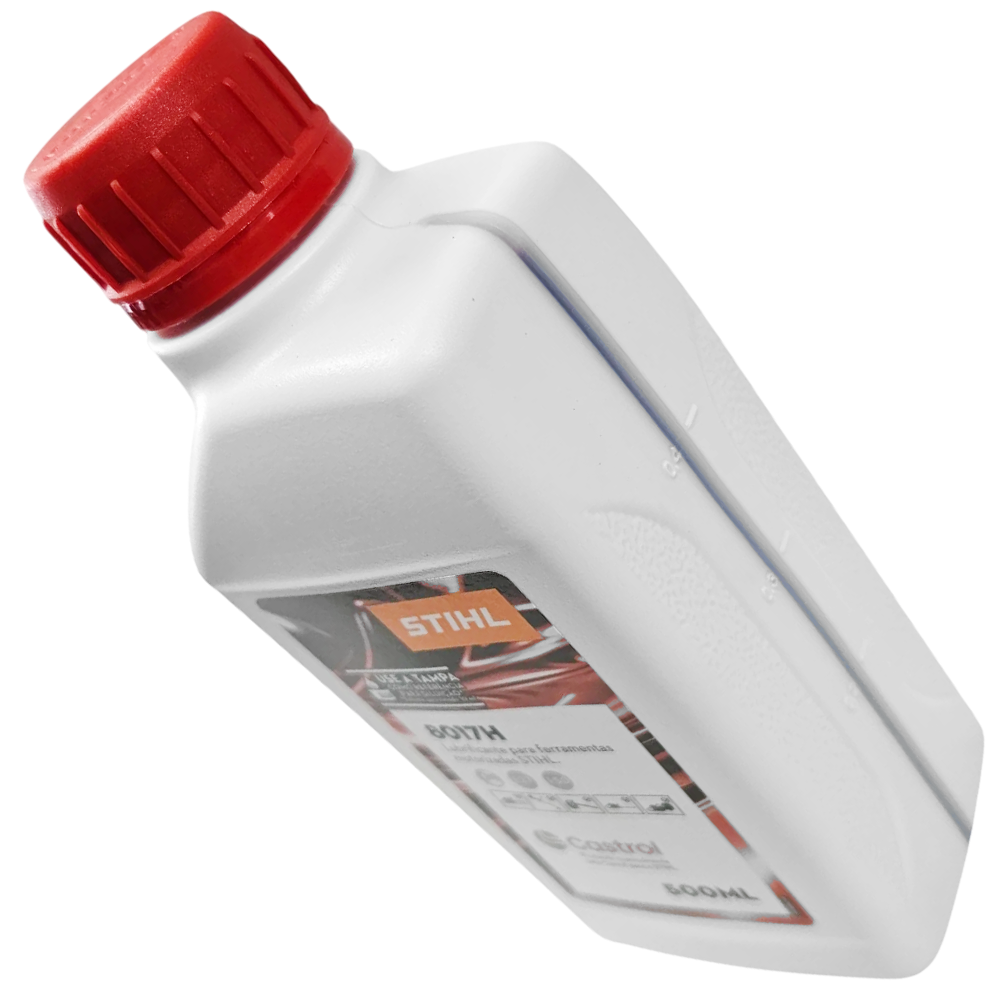 OLEO LUBRIFICANTE PARA MOTOR 2 TEMPOS STIHL 0781-389-3004 8017H 500ML - Imagem 2
