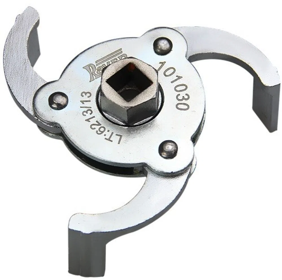 SACA FILTRO DE ÓLEO ENCAIXE DE 1/2 SEXTAVADO COM 3 GARRAS 70 A 100 MM RAVEN R101030 - Imagem 3