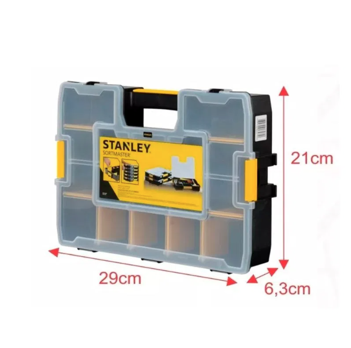 CAIXA ORGANIZADOR LIGHT SORTMASTER STANLEY STST14021 - Imagem 4