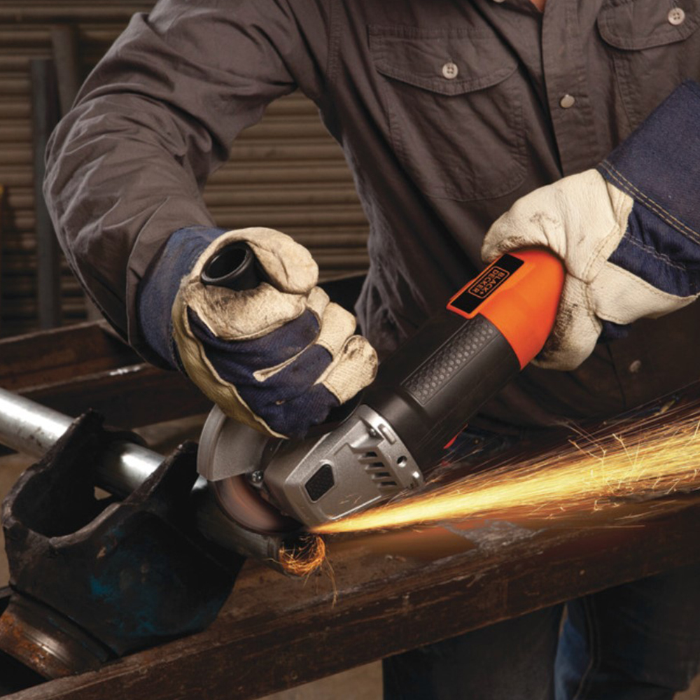 ESMERILHADEIRA ANGULAR 4.1/2" (115MM) 820W BLACK&DECKER G720BR 110V - Image 3