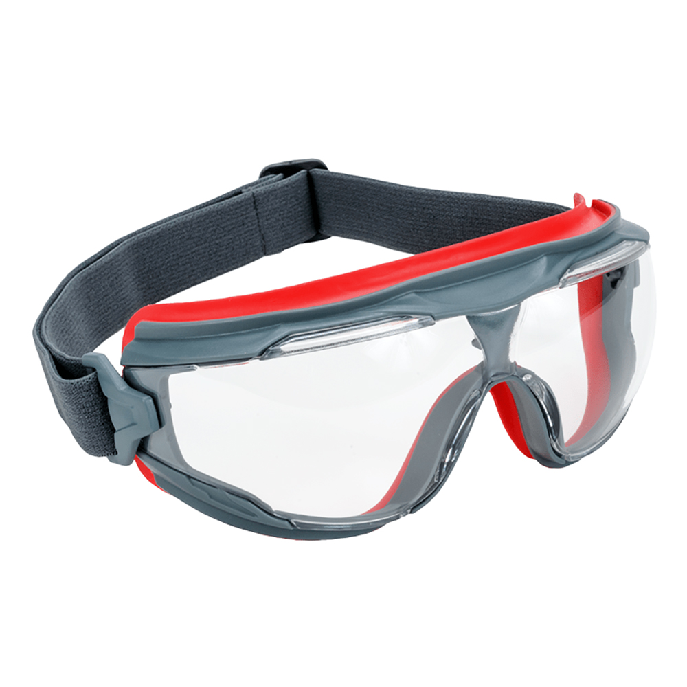 OCULOS DE SEGURANÇA AMPLA VISAO TRANSPARENTE AR/AE COM BORRACHA 3M HB004639769 GG500