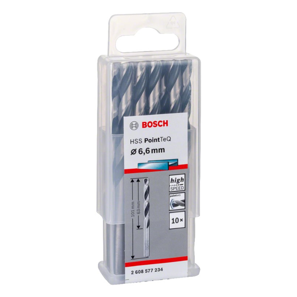 BROCA AR BOSCH POINTTEQ 2608577234 6.60MM *CAIXA COM 10UN*