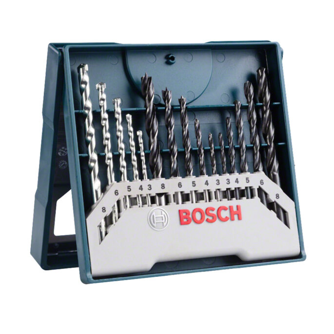 MINI XLINE COM 15 BROCAS PARA PERFURAR BOSCH 2607017504 - Image 2