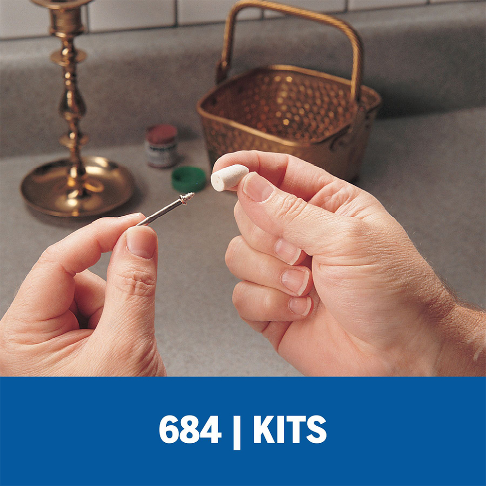 KIT DE ACESSÓRIOS 684-01 PARA LIMPAR E POLIR 20 PEÇAS DREMEL 26150684AA - Image 5