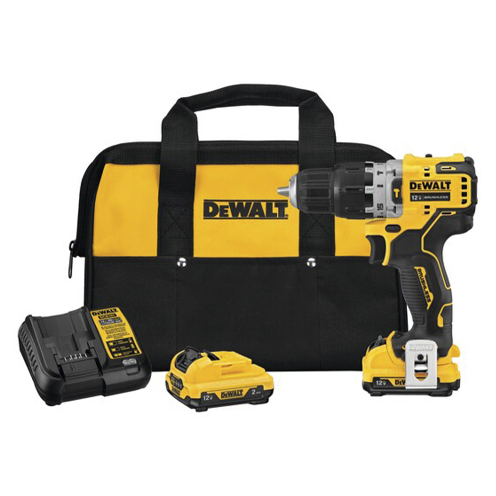 PARAFUSADEIRA/FURADEIRA DE IMPACTO 3/8" A BATERIA 12V DEWALT DCD706F2BR XTREME - COM 02 BATERIA 2.0AH, CARREGADOR BIVOLT E BOLSA - Image 4