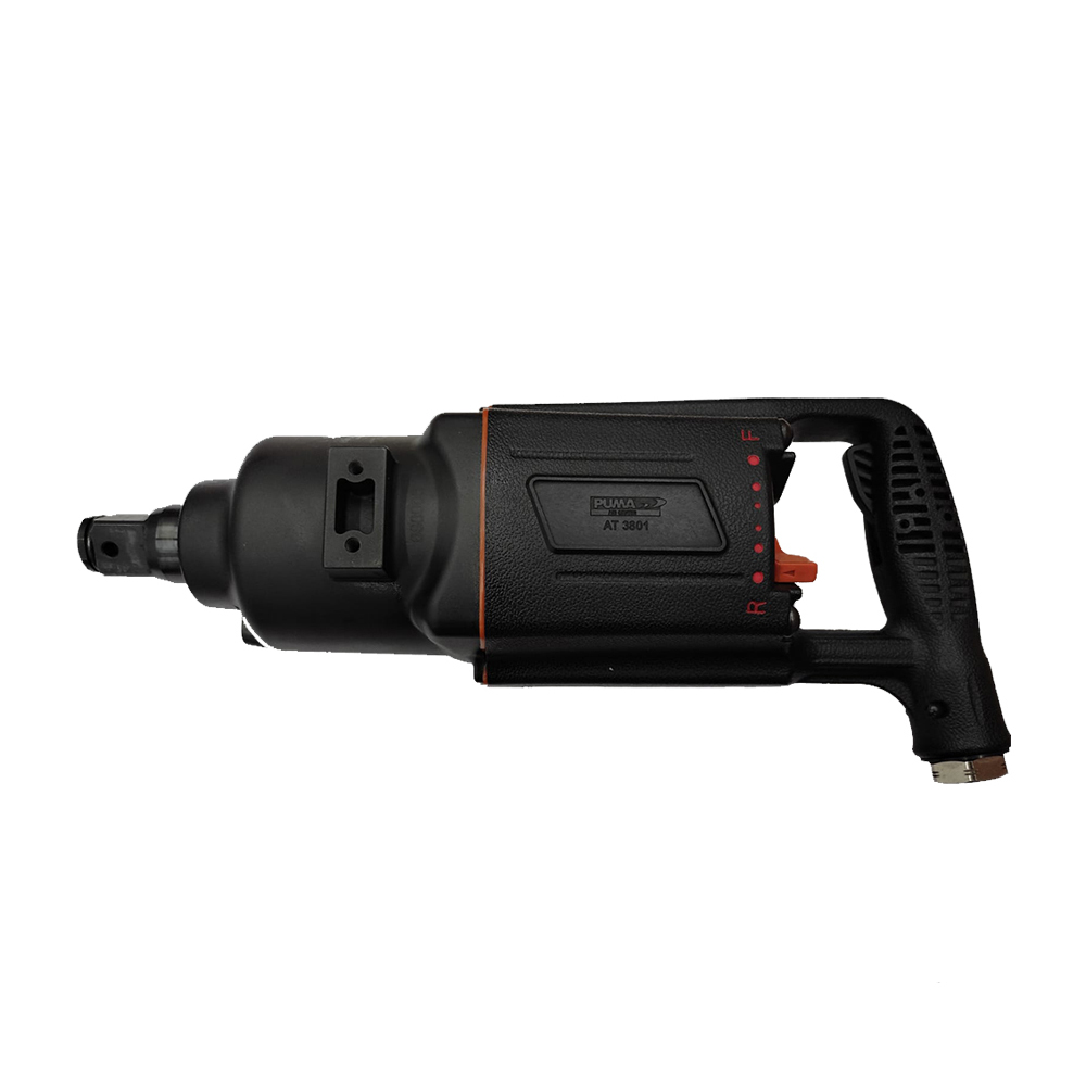 CHAVE DE IMPACTO 1" EIXO CURTO PNEUMATICA 190KGFM 4000RPM ULTRA LEVE PUMA AT3801