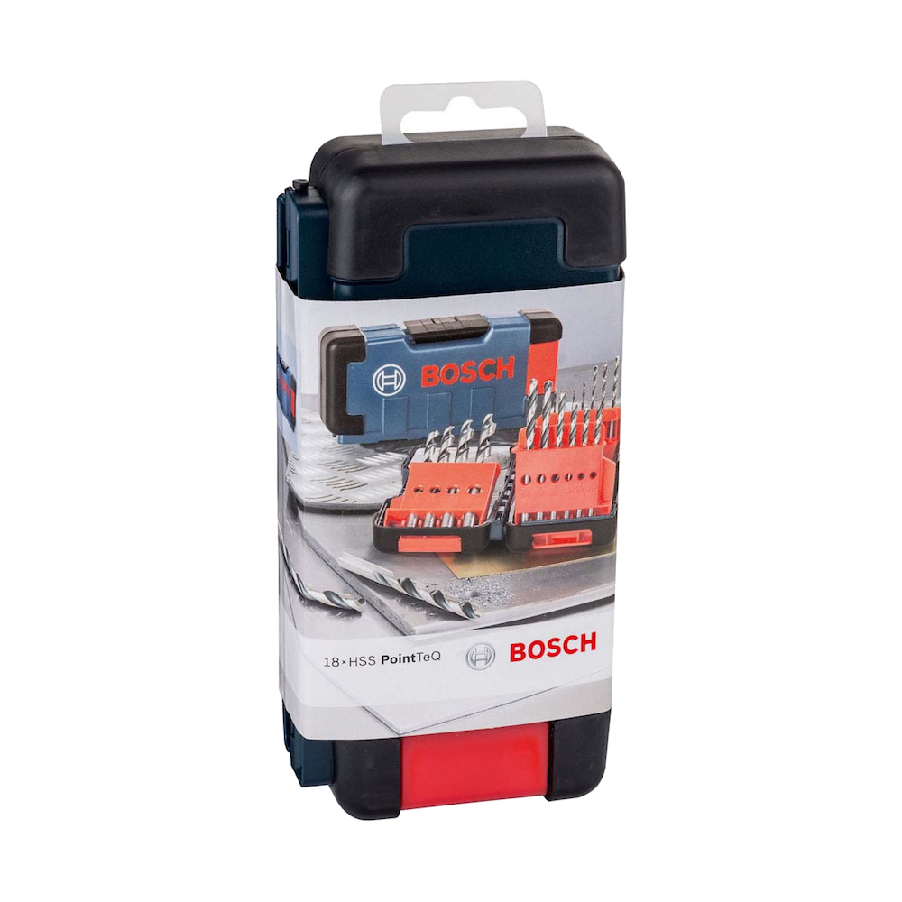 JOGO DE BROCA PARA METAL AR HSS POINTTEQ COM 18 PEÇAS TOUGHBOX BOSCH 2608577350 - Image 2