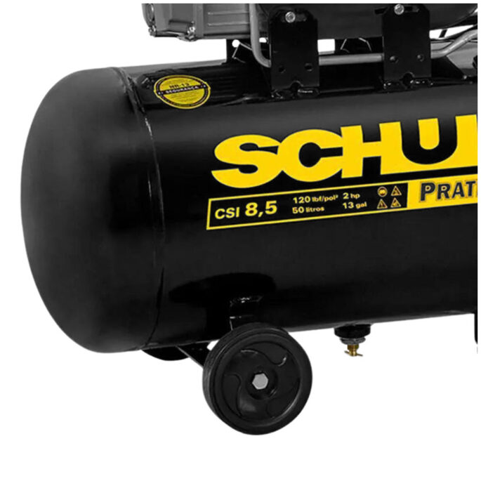 COMPRESSOR DE 8,5PES 120PSI 2HP 25L MONO 110V SCHULZ CSI 8,5 PRATIC AIR 915.0393-0 - Image 3