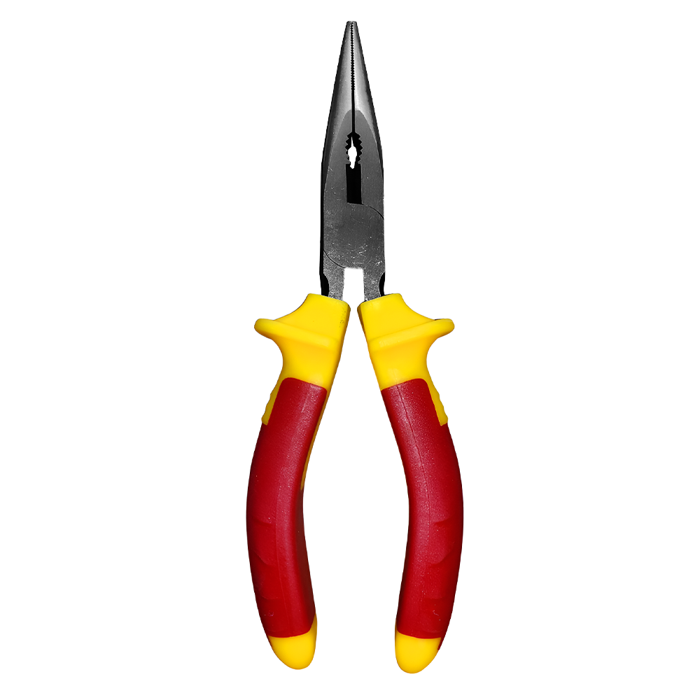 ALICATE DE BICO MEIA CANA RETO 6" (160MM) CRV POLIDO CABO ISOLADO ATE 1000V VDE MTX 171019