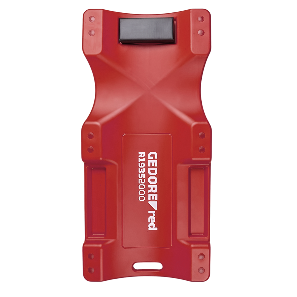 CARRO ESTEIRA VERMELHO PARA MECÂNICO COM ENCOSTO CAPACIDADE 180KG - GEDORE RED 3301876 R19352000 - Image 2