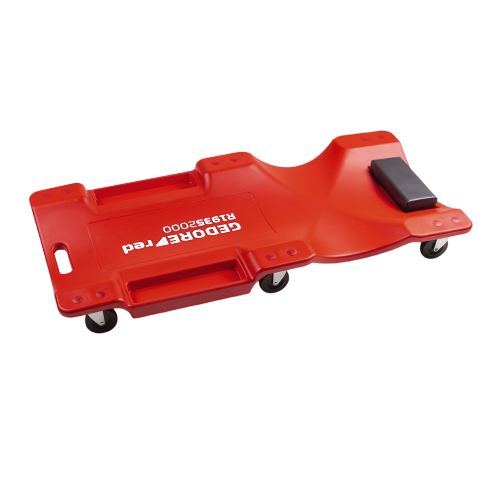 CARRO ESTEIRA VERMELHO PARA MECÂNICO COM ENCOSTO CAPACIDADE 180KG - GEDORE RED 3301876 R19352000 - Image 3