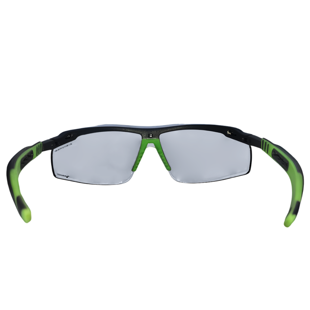 ÓCULOS DE SEGURANÇA ESPORTIVO 5217 CAMALEÃO UV400 CA37284 ARMAÇÃO PRETA/VERDE UNIVET S5X8311100 - Image 4