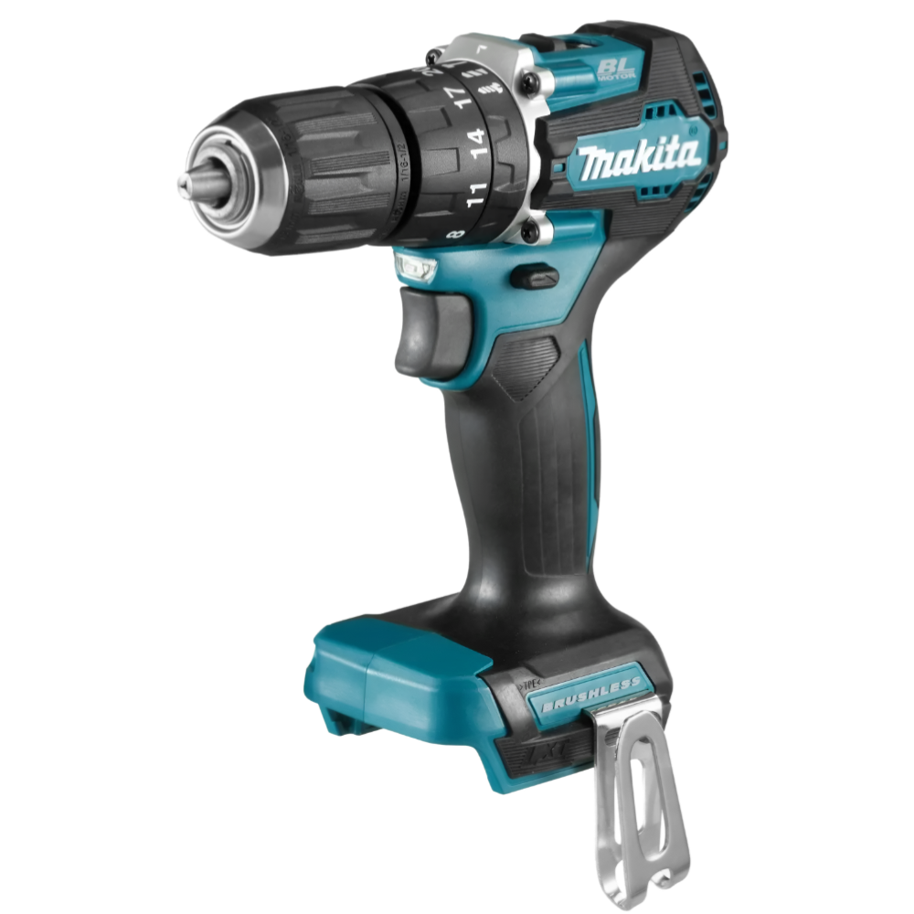 KIT COMBO PARAFUSADEIRA/FURADEIRA DE IMPACTO 1/2 DHP487 + PARAFUSADEIRA DE IMPACTO 1/4 DTD157 18V MAKITA DLX2414AJ COM 2 BATERIA 2AH, CARREGADOR E MALETA - Image 3