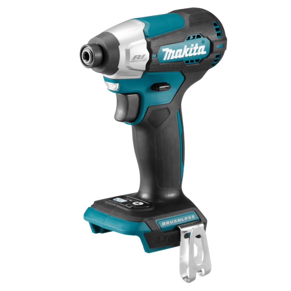 KIT COMBO PARAFUSADEIRA/FURADEIRA DE IMPACTO 1/2 DHP487 + PARAFUSADEIRA DE IMPACTO 1/4 DTD157 18V MAKITA DLX2414AJ COM 2 BATERIA 2AH, CARREGADOR E MALETA - Image 4
