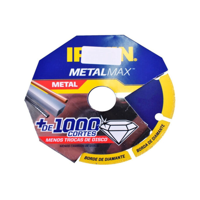 DISCO DE CORTE METALMAX 115MM/4-1/2"X22.23MM / 7/8” IRWIN 1998845 - Image 3