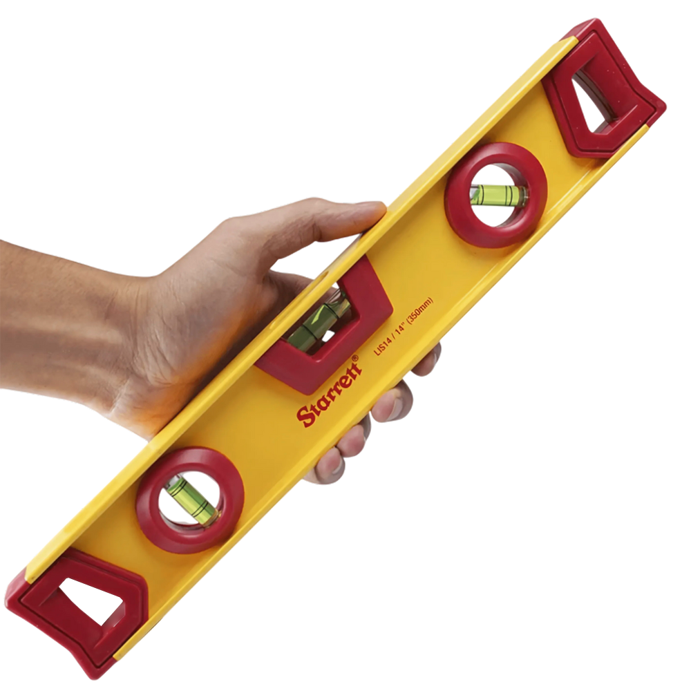 NIVEL BOLHA 14" (350MM) ALUMINIO I-BEAM STARRETT KLIS14-S - Image 3