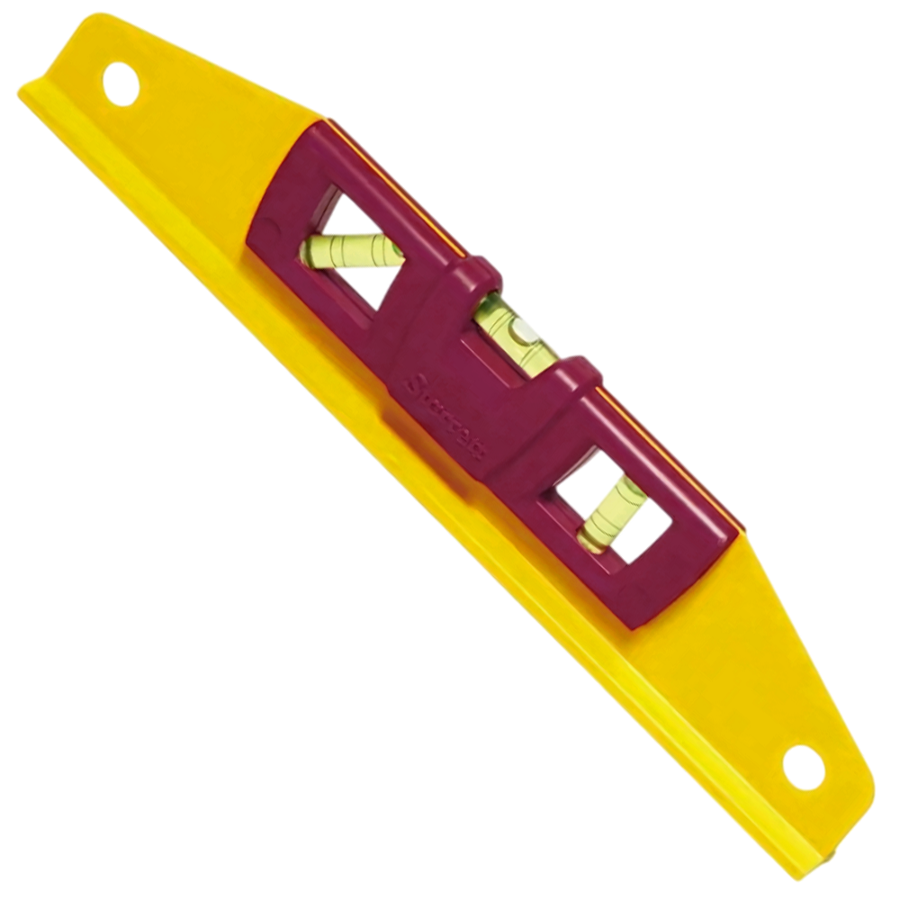 NIVEL BOLHA 12" (300MM) TRAPEZOIDAL DE ALUMINIO COM BASE MAGNETICA COM 3 BOLHAS 1 PRUMO, 1 NIVEL, 1 45° STARRETT KLTS-12