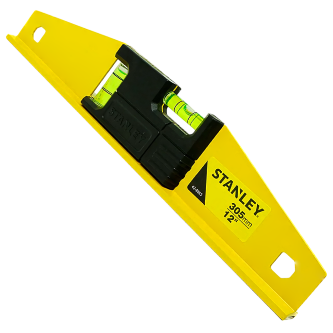 NIVEL BOLHA 14" (350MM) TRAPEZOIDAL DE ALUMINIO COM BASE MAGNETICA STANLEY 42-887S