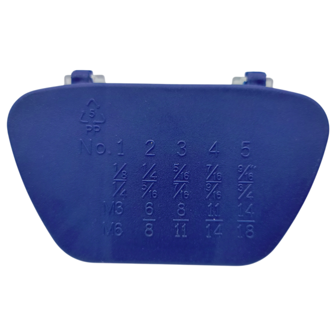 KIT SACA PARAFUSO MANUAL EXTRATOR DE PARAFUSOS COM 5 PEÇAS M3 A M18 BRASFORT 8114 - Image 2