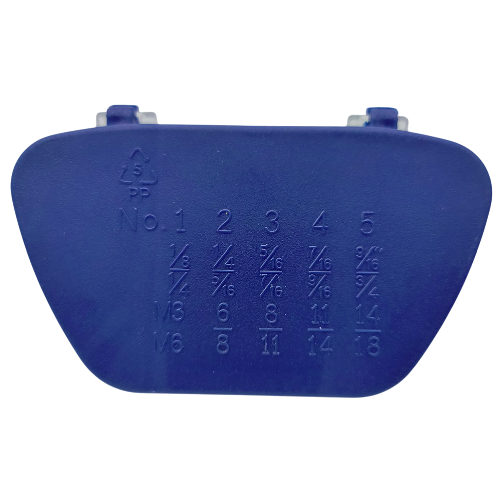 KIT SACA PARAFUSO MANUAL EXTRATOR DE PARAFUSOS COM 5 PEÇAS M3 A M18 BRASFORT 8114 - Image 2
