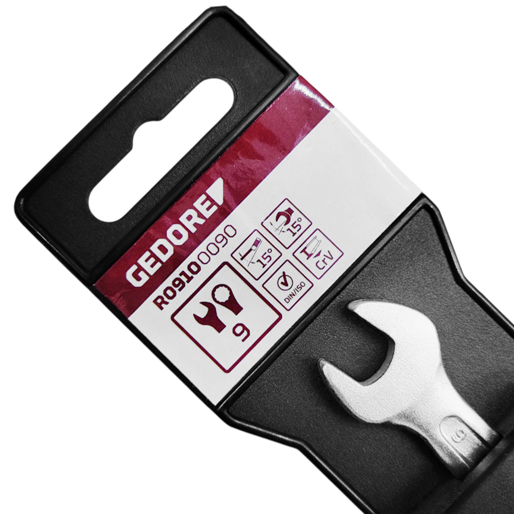 CHAVE COMBINADA 3365105 R09100090 GEDORE RED 09MM - Image 2