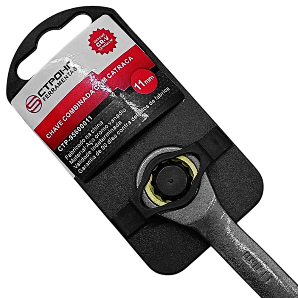 CHAVE COMBINADA COM CATRACA 11MM CTPOHR CTP95600011 - Image 2