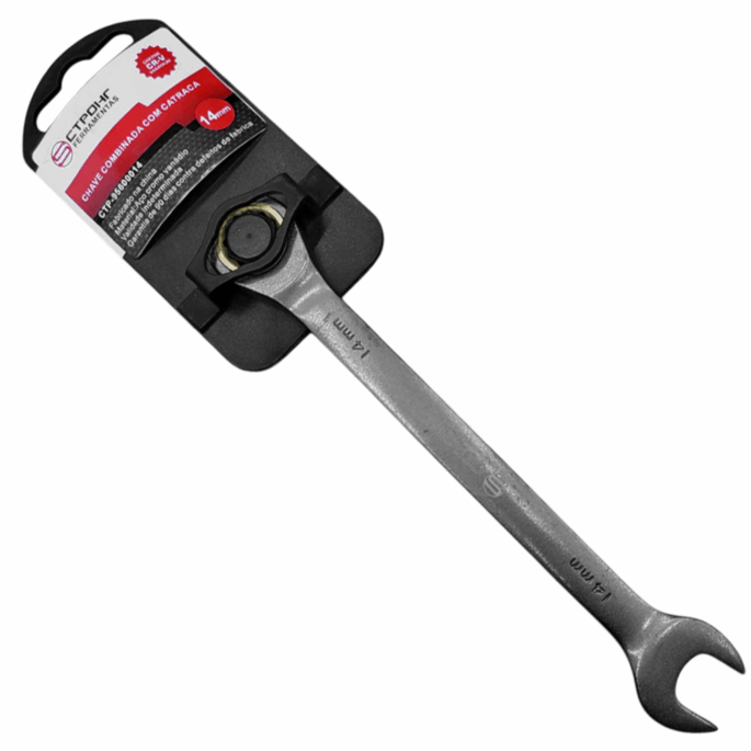 CHAVE COMBINADA COM CATRACA 14MM CTPOHR CTP95600014
