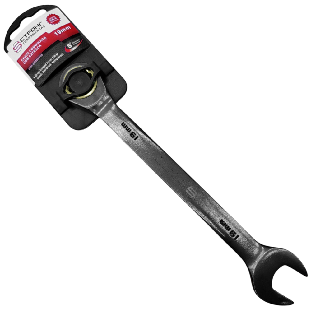 CHAVE COMBINADA COM CATRACA 19MM CTPOHR CTP95600019