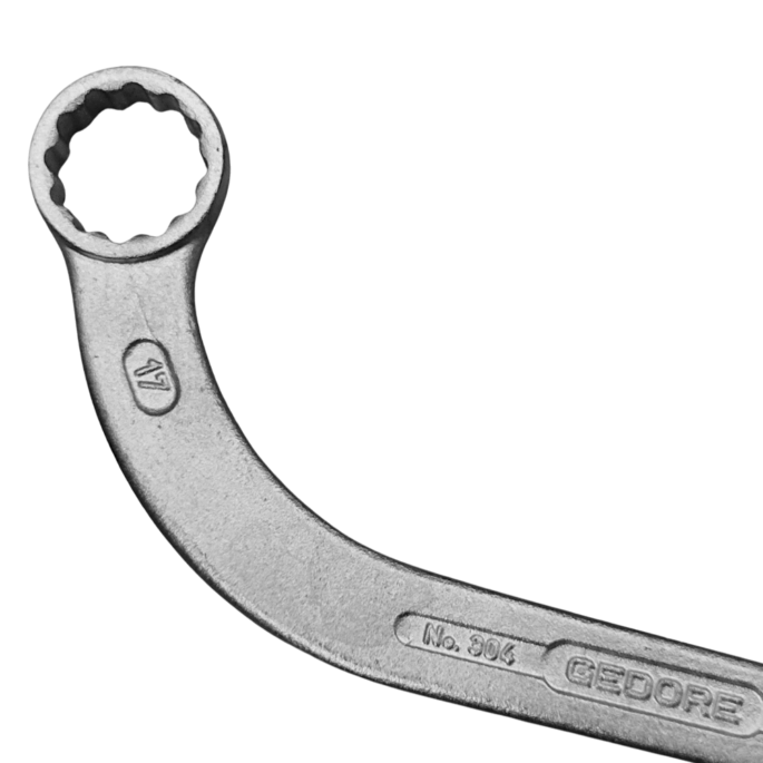 CHAVE STARTER MEIA LUA GEDORE 006010 304-14x17 14X17 - Image 2
