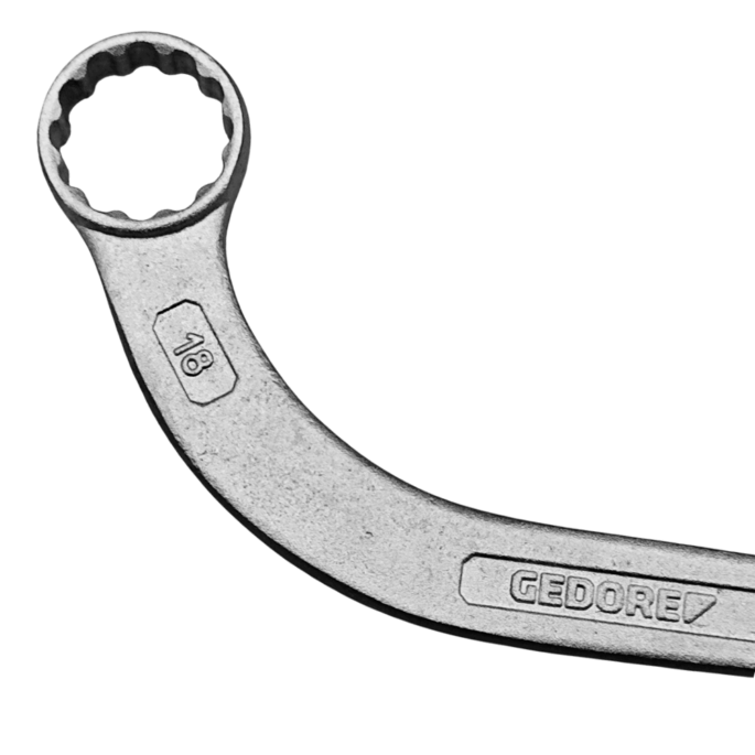 CHAVE STARTER MEIA LUA GEDORE 006007 16X18 - Image 2