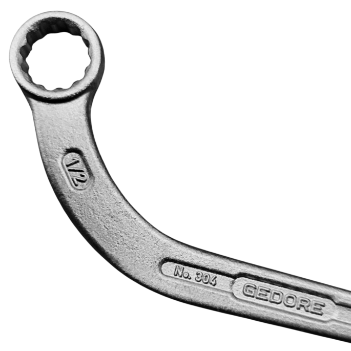 CHAVE STARTER MEIA LUA GEDORE 006051 7/16X1/2 - Image 2