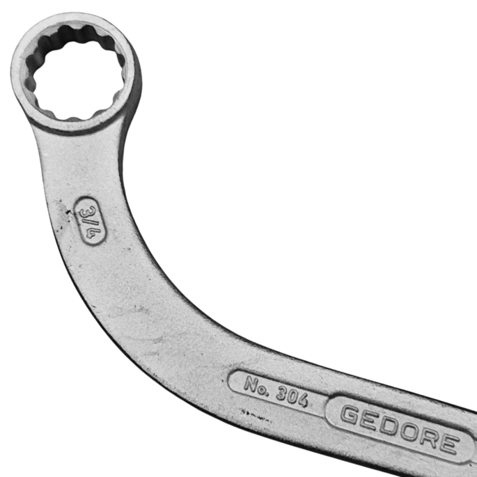 CHAVE STARTER MEIA LUA GEDORE 006054 5/8X3/4 - Image 2