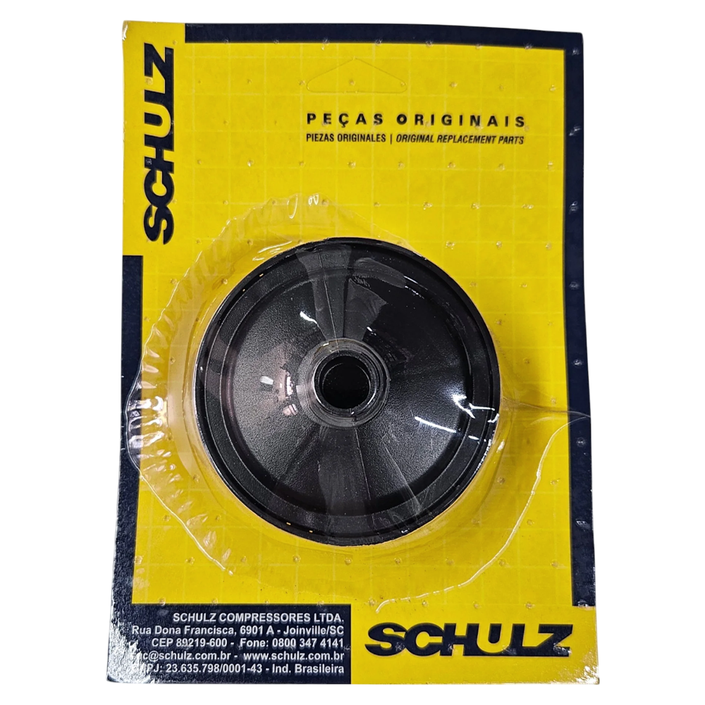 FILTRO DE AR 3/8, COM ELEMENTO FILTRANTE ESPUMA PARA COMPRESSOR DE AR CSV10/15MAX CSA8.2 MSI8.5 SCHULZ 317007000/AT