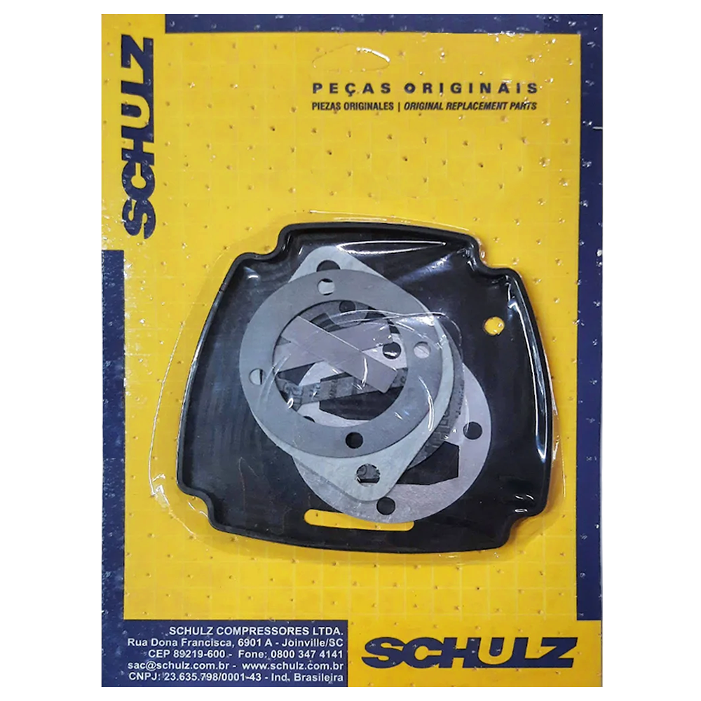 CONJUNTO PALHETAS DA PLACA DE VALVULA DE ADMISSÃO DO AR E JUNTAS DE VEDAÇÃO COM 07 PEÇAS CSA 8.2 SCHULZ 830.2057-0 - Image 3
