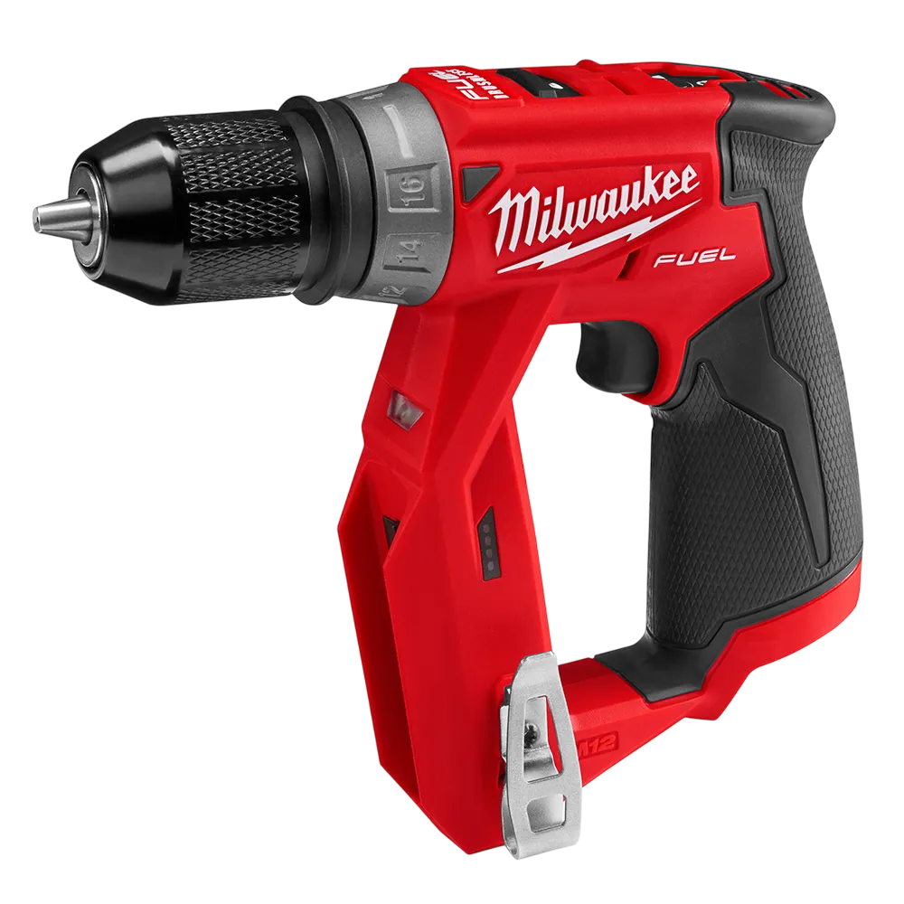 PARAFUSADEIRA/FURADEIRA 3/8" A BATERIA 12V M12 MILWAUKEE FUEL 2505-20 4 EM 1 - SOMENTE A MAQUINA