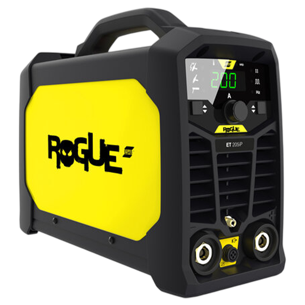 INVERSORA DE SOLDA TIG 200A DC ESAB 0752314 ROGUE LHN ET 205iP - 220V - MODELO ANTIGO ROGUE ET 202iP