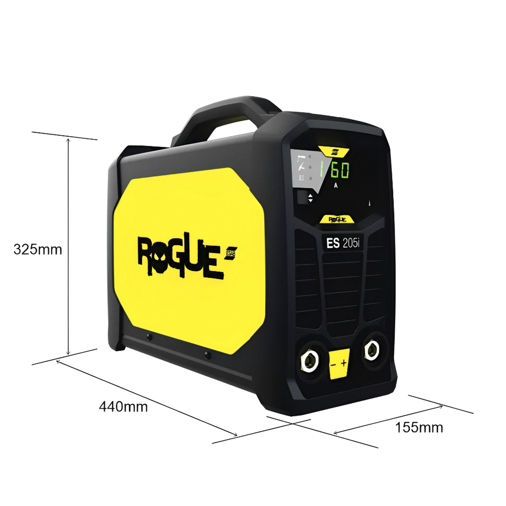 FONTE INVERSORA DE SOLDA 160A ROGUE ES205I DV 110V/220V ESAB 0752316 - MODELO ANTIGO LHN 162I DV - Image 3