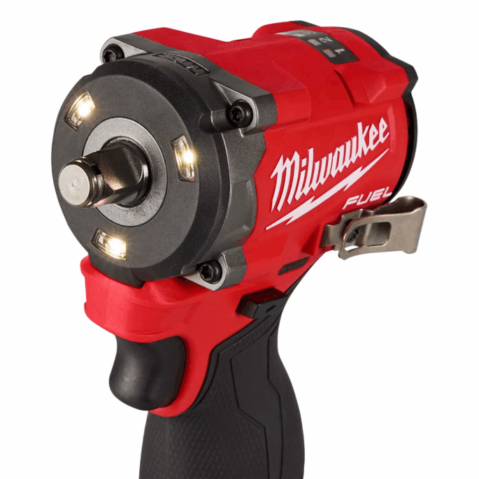 CHAVE DE IMPACTO 1/2" A BATERIA 12V M12 FUEL 542NM MILWAUKEE 2563-159N - COM 01 BATERIA 5.0AH, 01 CARREGADOR E BOLSA - Image 4