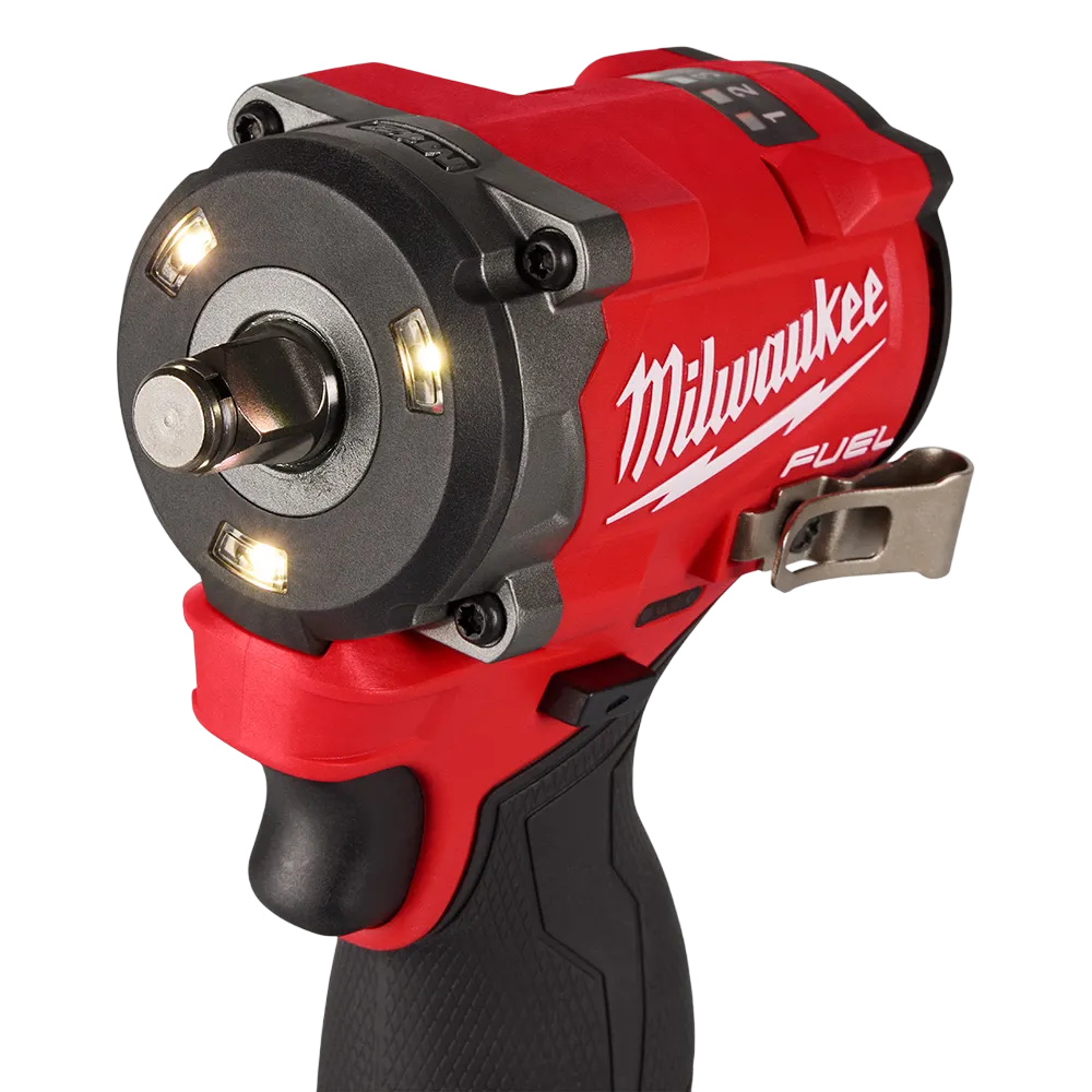 CHAVE DE IMPACTO 1/2" A BATERIA 12V M12 FUEL 542NM MILWAUKEE 2563-159N - COM 01 BATERIA 5.0AH, 01 CARREGADOR E BOLSA - Image 4