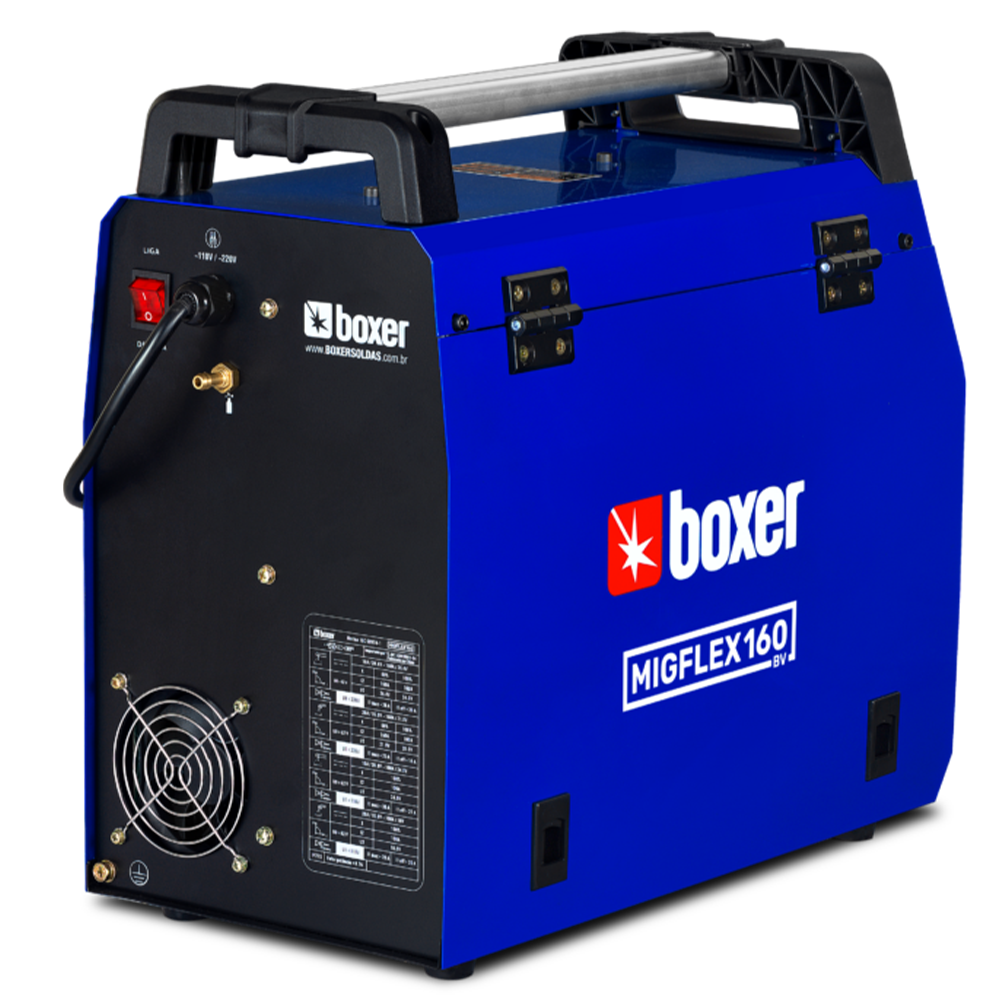 INVERSORA DE SOLDA MIG/MAG MULTIPROCESSO 160A BIVOLT BOXER 99489 MIGFLEX160BV - Image 6