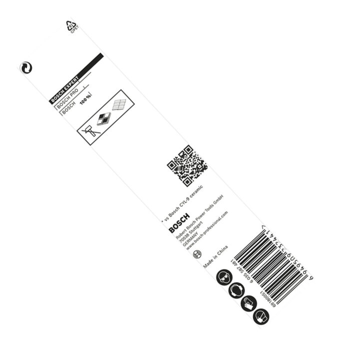 BROCA MULTIMATERIAL EXPERT HEX9 HARD CERAMIC 08X90MM BOSCH 2608900592 - ENCAIXE HEXAGONAL 1/4 - Image 4