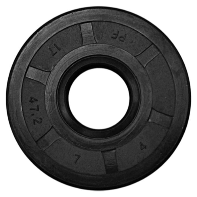 RETENTOR DE BORRACHA NITRÍLICA COM ALMA METÁLICA DIÂMETRO INTERNO 17 X DIÂMETRO EXTERNO 47 X LARGURA 7,0MM PARA COMPRESSOR SCHULZ  023.0299-0/AT