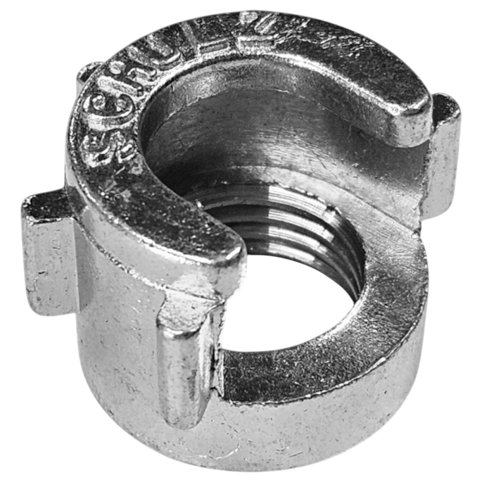 PORCA GIRATORIA APERTO RAPIDO ZAMAC 1/4" BSP 19 SCHULZ 166011065/AT