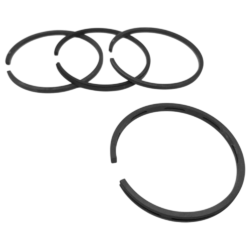 CONJUNTO ANÉIS DE SEGMENTO, EM LIGA DE AÇO, COM 4 UNIDADES, PARA PISTÃO DE 120 MM, PARA COMPRESSORES MSV30 E 40 SCHULZ 830.0981-0
