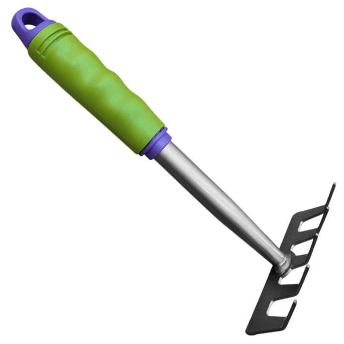 ANCINHO/RASTELO 5 DENTES 110X280MM COM REVESTIMENTO PROTETOR E CABO EMBORRACHADO PALISAD 630038 - Image 2