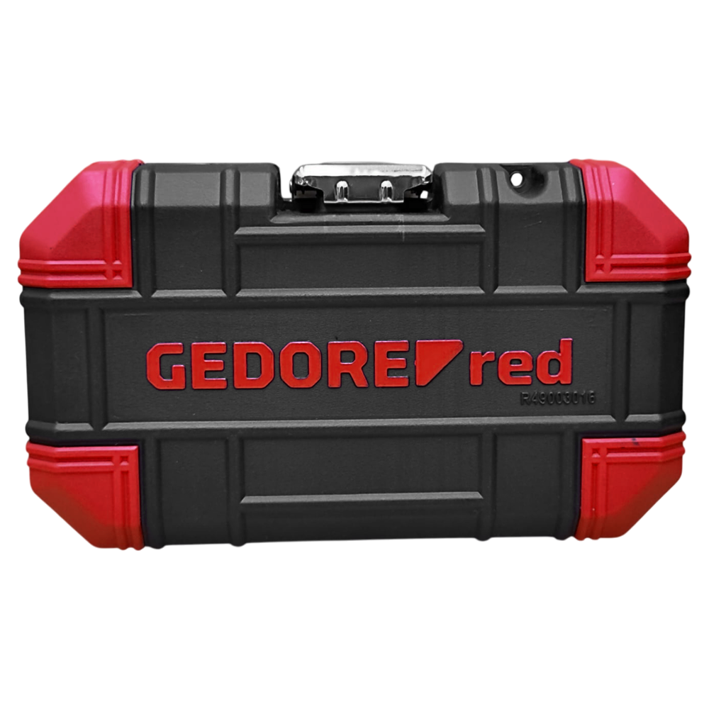 JOGO DE SOQUETE 1/4" SEXTAVADO 4-13MM COM 16 PEÇAS GEDORE RED 3300050 R49003016