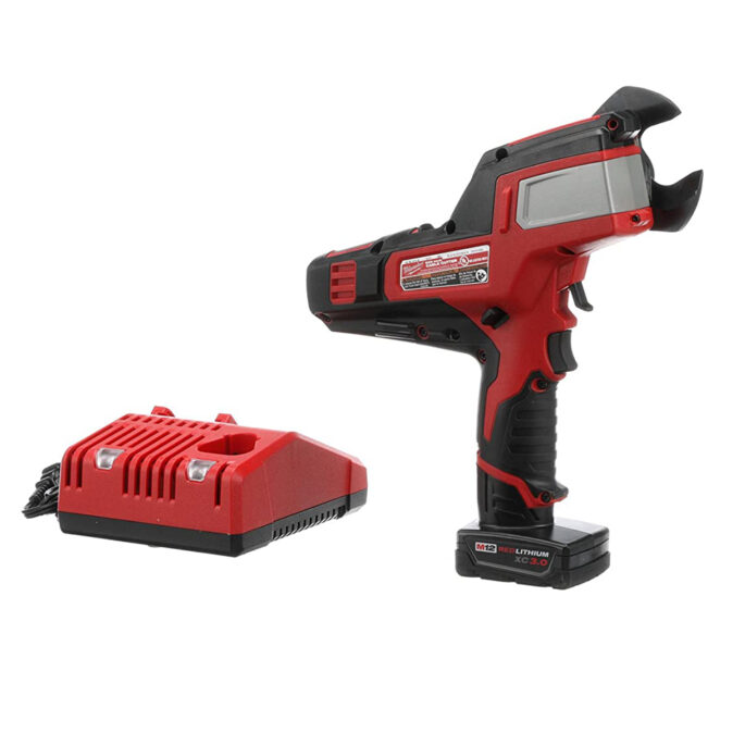 CORTADOR DE CABOS A BATERIA 12V MILWAUKEE M12 2472-159 2472-21XC - COM 01 BATERIA 3.0AH, CARREGADOR 220V E BOLSA/MALETA - Image 2