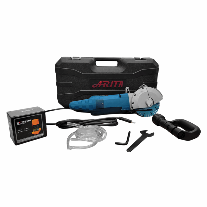 CORTADORA DE PAREDE 5" 5800W 05 DISCOS ARITA AR000192 220V - COM BOMBA DE AGUA, PUNHO E MALETA