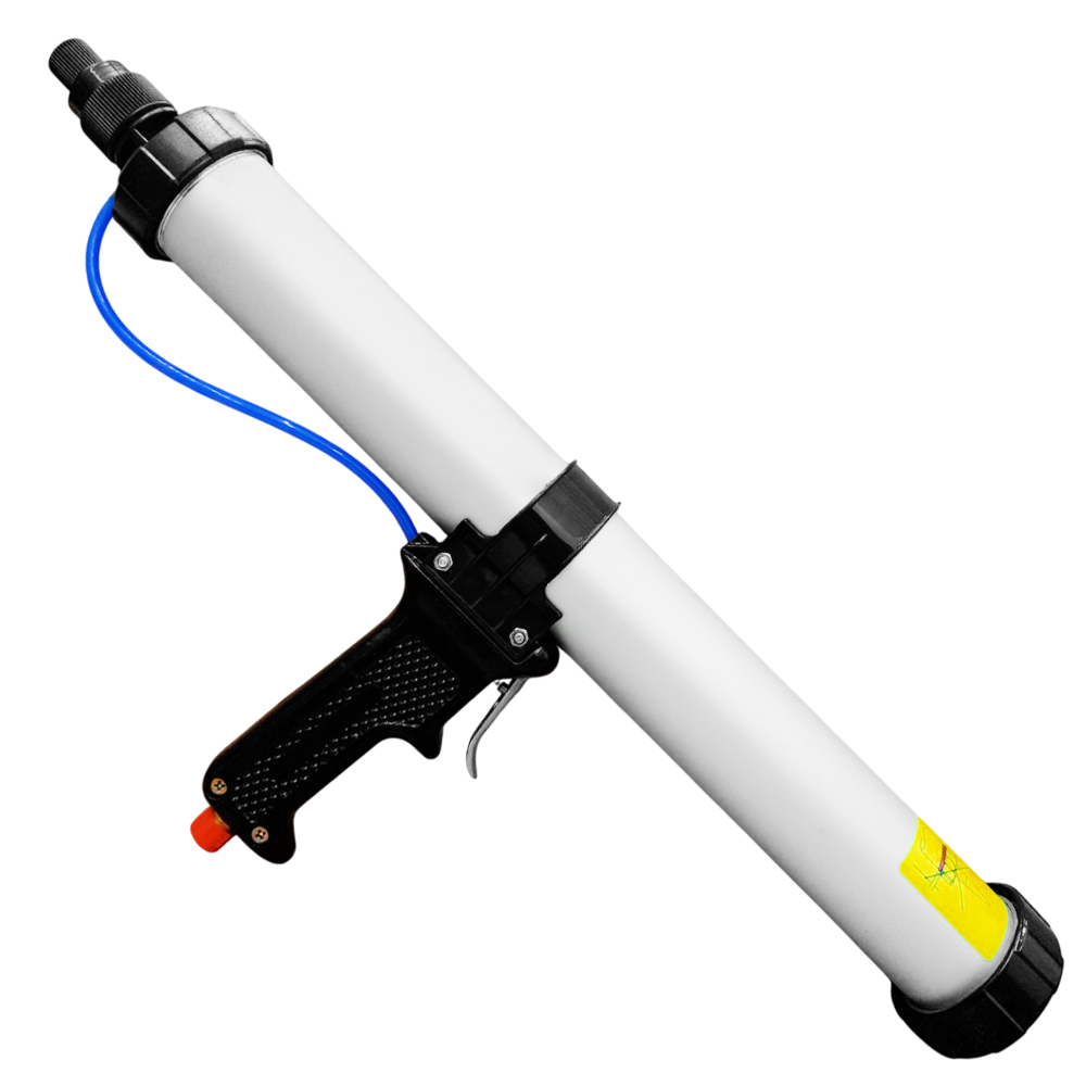 CALAFETADOR APLICADOR DE SILICONE PNEUMATICO 600CC SACHE PUMA AT6047P - Imagem 2
