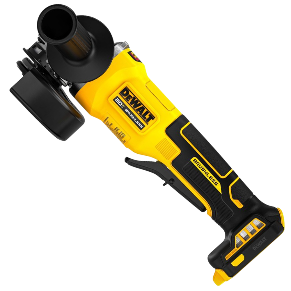 ESMERILHADEIRA ANGULAR 4.1/2" (115MM) A BATERIA 20V BRUSHLESS DEWALT DCG408B-B2 - SOMENTE A MAQUINA - Image 2